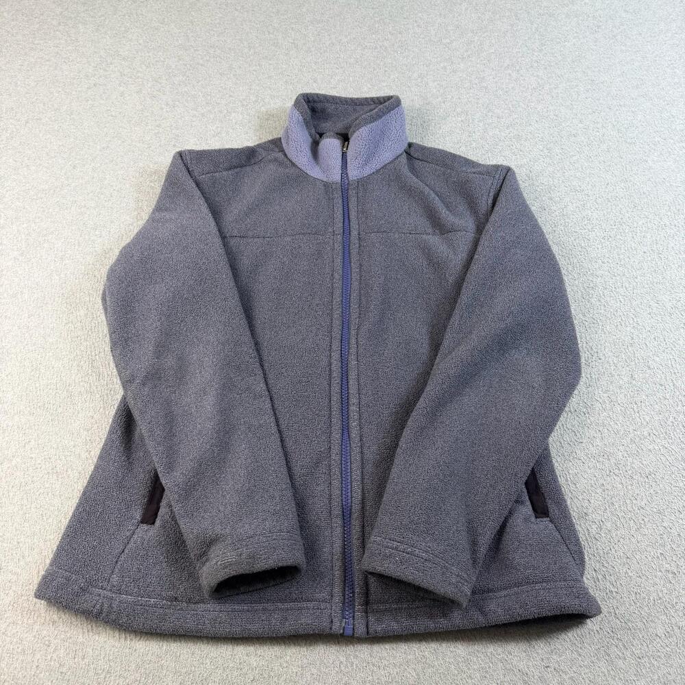 Vintage Patagonia Synchilla Jacket Women Small Purple Full Zip USA Outdoors 90s
